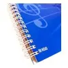 Cuaderno Pentagramado Chromos 50 Hojas Libro Ringwire Doble Anillado