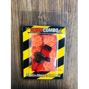 Drum Combo Ring No More Geles Damper+ Llave De Afinar+ Cinta Strap