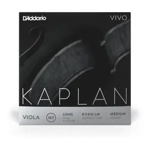 Encordado Daddario P/Viola Tensión Media KV410 LM