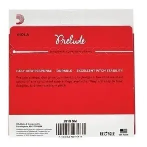 Encordado Daddario P/Viola Prelude Escala Corta 14-15 Tension Media J910SM