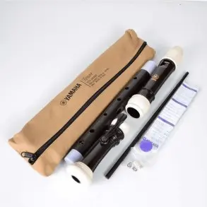 Flauta Dulce Tenor Barroca Yamaha Yrt304bii Funda Accesorios