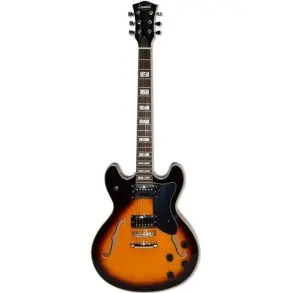 Guitarra Eléctrica Leonard Caja 335 Color Sunburst Jz35sb