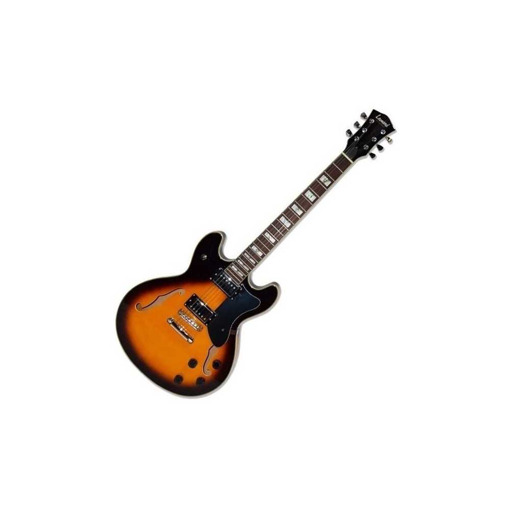Guitarra Eléctrica Leonard Caja 335 Color Sunburst Jz35sb