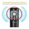 Micrófono Condensador Maono Cable Y Soporte | Cable XLR-mini plug 2,5m