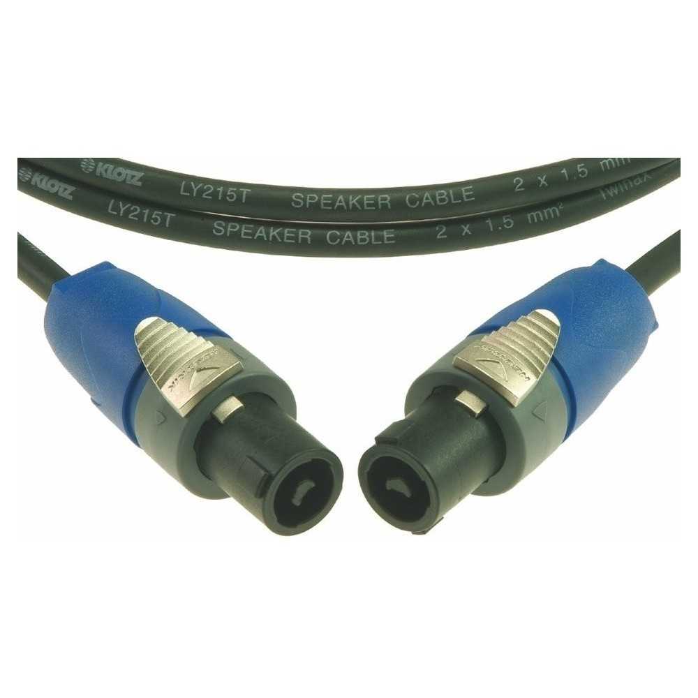 Cable Klotz Speakon - Speakon 2 Metros Cabezal Neutrik Sc1-02sw