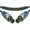 Cable Klotz Speakon - Speakon 2 Metros Cabezal Neutrik Sc1-02sw