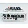 Mixer 4 Canales XLR Ross MX400 con USB, Bluetooth y Efectos