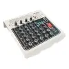 Mixer 4 Canales XLR Ross MX400 con USB, Bluetooth y Efectos
