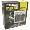 Mixer 4 Canales XLR Ross MX400 con USB, Bluetooth y Efectos