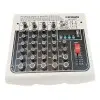Mixer 4 Canales XLR Ross MX400 con USB, Bluetooth y Efectos