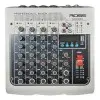 Mixer 4 Canales XLR Ross MX400 con USB, Bluetooth y Efectos