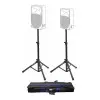 Pack 2 Soportes De Bafle hasta 50 Kg con Funda Samson Sp50p