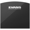 Parche Evans 22" Hydraulic Negro Doble Capa Negro BD22HBG