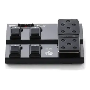Pedalera Control De 4 Botones Pedal De Volumen Wah Pantalla Con Afinador