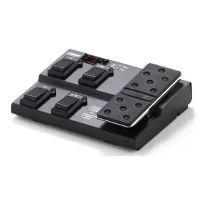 Pedalera Control De 4 Botones Pedal De Volumen Wah Pantalla Con Afinador