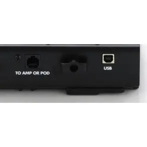 Pedalera Control De 4 Botones Pedal De Volumen Wah Pantalla Con Afinador