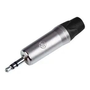 Ficha Seetronic Mini Plug Estereo Metálico 3.5 STP3C