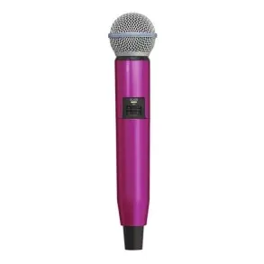 Cobertor Shure Rosa Para Micrófonos Glxd2/sm58-beta58 WA723-PNK