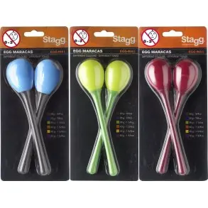 Maracas Stagg Mango Largo SEGMLGR