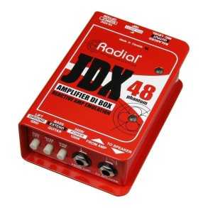 Caja Directa Radial Para Amplificador Guitarra/Bajo JDX48