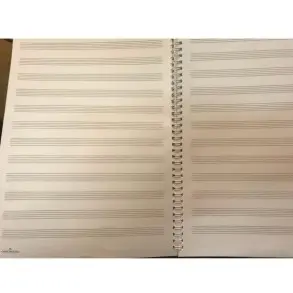 Cuaderno Leonard Pentagramado A4 Espiralado 50 Hojas Lnd-50