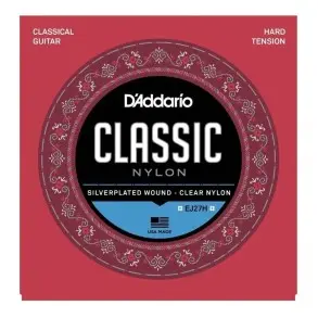 Encordado Daddario Para Guitarra Clásica Tensión Alta Ej27h