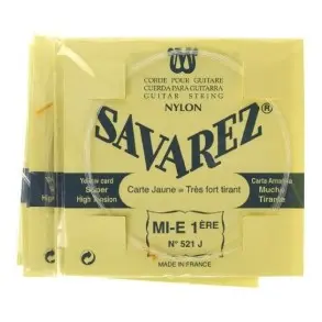 Encordado Savarez Para Guitarra Clasica Tensión Fuerte 520 J