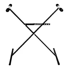 Pack de accesorios para teclado de 5/8 Funda + soporte tijera simple
