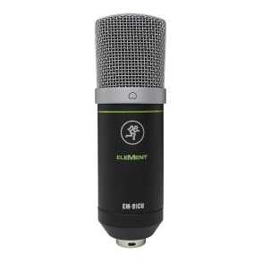 Microfono Condensador Mackie Soporte Araña Y Cable Usb Em-91cu
