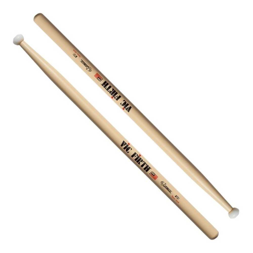 Palillos De Bateria Vic Firth Corpsmaster Multi-tenor Punta Nylon MTS1