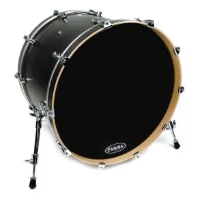 Parche Evans 16" Eq3 Negro Capa Simple BD16RBNP