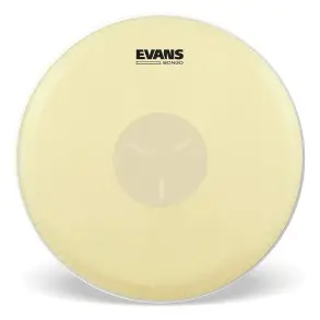 Parche Evans 11" Percusion Cuero Capa Simple Con centro reforzado EC1100