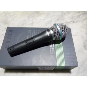 Micrófono Ross Dinámico Cardioide KTV-5.3-CN/CN | Cable XLR-XLR
