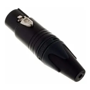 Ficha Seetronic Canon Xlr-3 (hembra) Neutrik SCSF3-BG