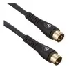 Cable Midi - Midi 5 Conectores Dorados 3,50 M