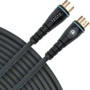 Cable Midi - Midi 5 Conectores Dorados 3,50 M