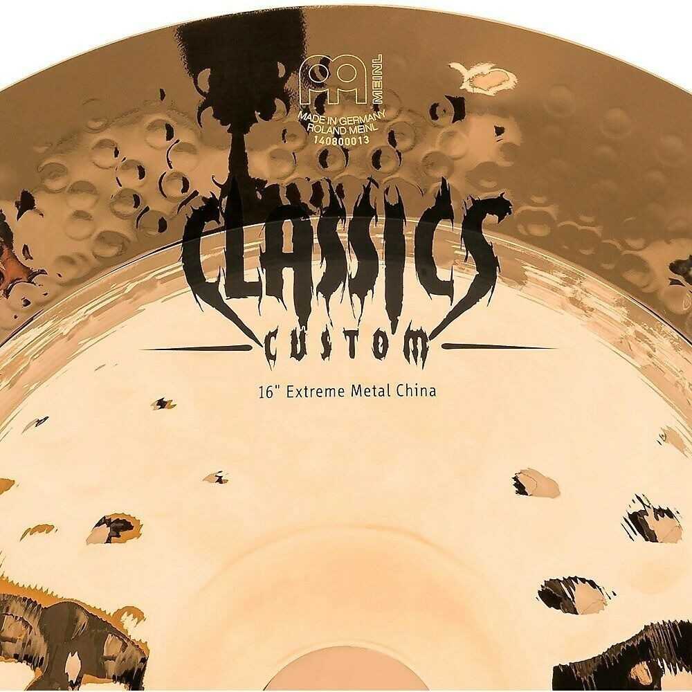 China Meinl De 16 Pulgadas - Classics Custom Extreme Metal