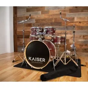 Combo Alfombra De Bateria 1.5x2 + Funda + Cobertor + Freno