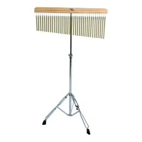 Cortina Musical Bar Chimes Carrillon De 36 Barras + Soporte
