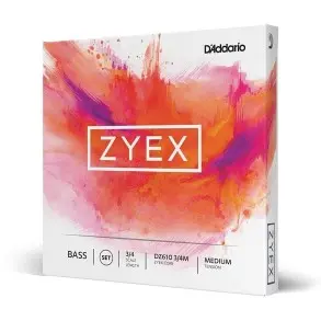 Encordado Daddario Dz610 3/4m P/contrabajo 3/4 Zyex Medium