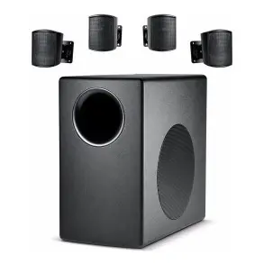 Pack Sistema Audio Jbl C50pack Bafles 1 Sub + 4 Satélites Negros