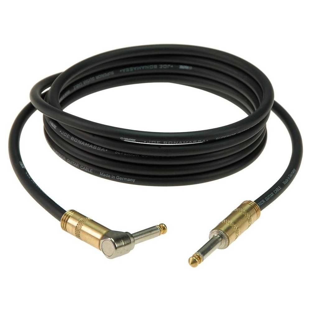 Klotz Jbpr030 - Cable Plug P/instrumento 3 Mts F. Gold 90°