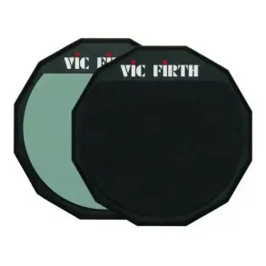 Pad De Practica Vic Firth Doble Cara 6 Pulgadas Pad6d Goma