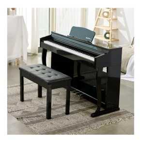 Piano Digital 88 Teclas Con Mueble Blanth Bl-8808 Polished