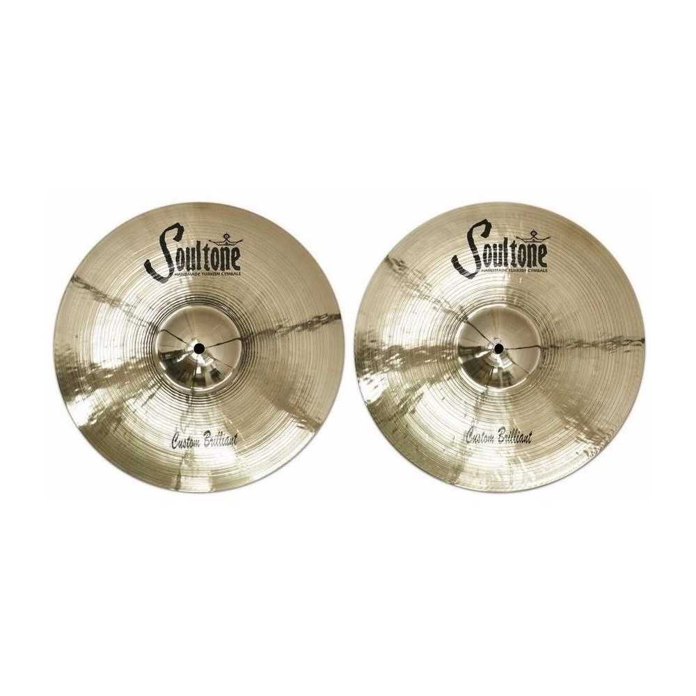 Platillo Hi Hat Soultone Custom Brilliant Wave 14" CBR-WHHT14