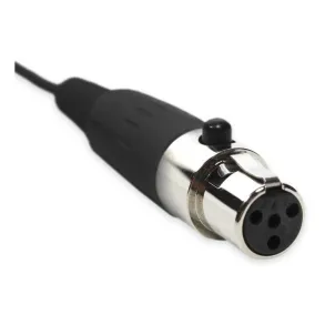 Shure Wa330 Conector Mini Canon Ta4f Hembra Para Body Pack P4