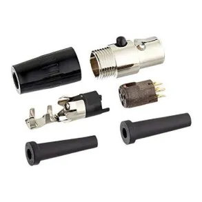 Shure Wa330 Conector Mini Canon Ta4f Hembra Para Body Pack P4