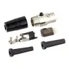Shure Wa330 Conector Mini Canon Ta4f Hembra Para Body Pack P4