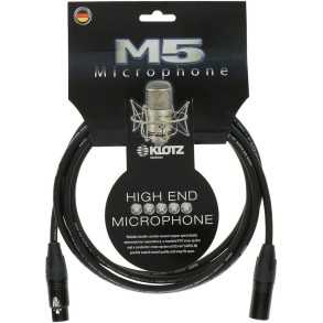 Cable Klotz Para Microfono 10 Mt Con Ficha Neutrik M5fm10