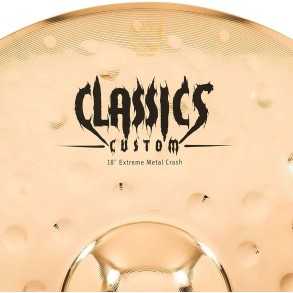 Crash Meinl Classic Custom De 18 Pulgadas - Extreme Metal
